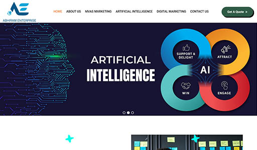 Abhiram World - Website Design and Development